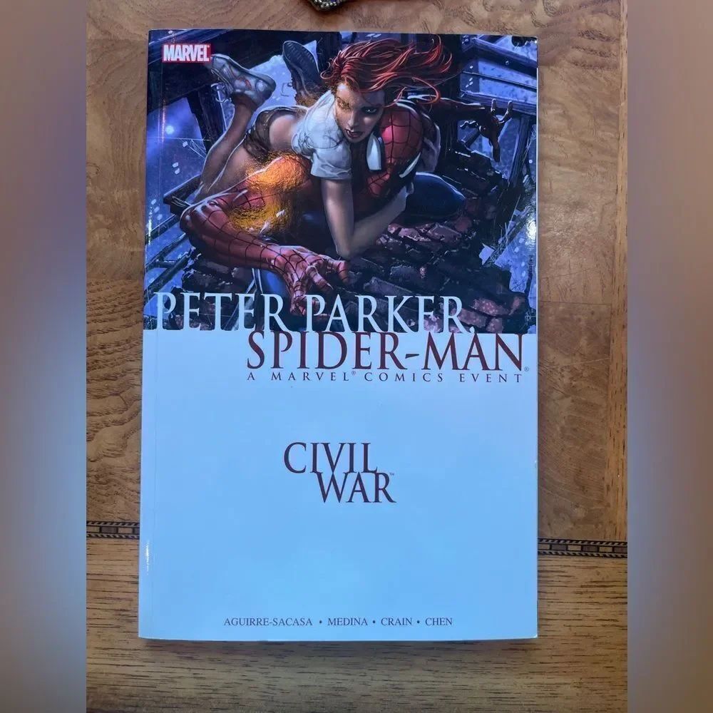 Spider-Man Civil War Comic Book
